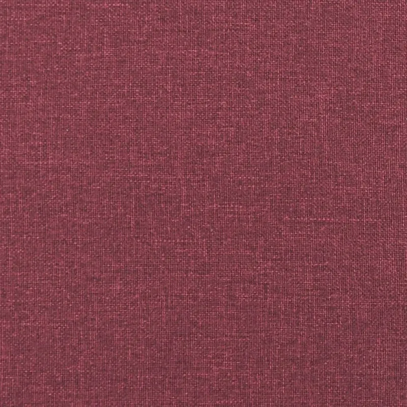 Fauteuil relax TV rembourrage confortable fonction d'inclinaison manuelle en tissu rouge bordeaux DEC028147