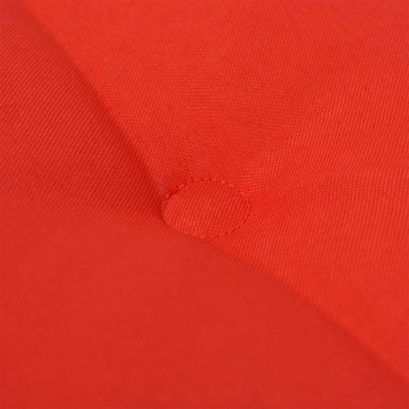 Coussin de banc de jardin 100 % polyester imperméable rouge 150 x 50 x 3 cm DEC021562