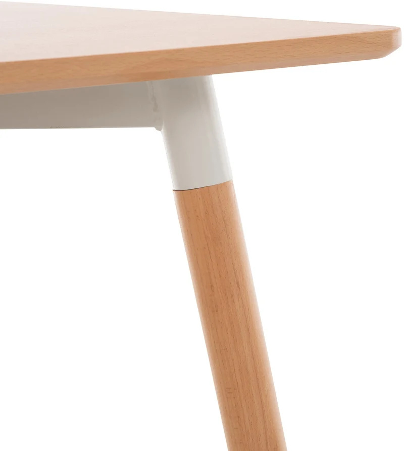 Table de cuisine design simple 60x60x70 cm en MDF nature 10_0005530