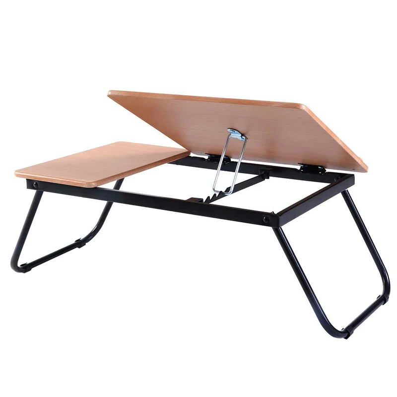 Table pour ordinateur portable table de lit mdf support réglable pliable neuf 20_0001217