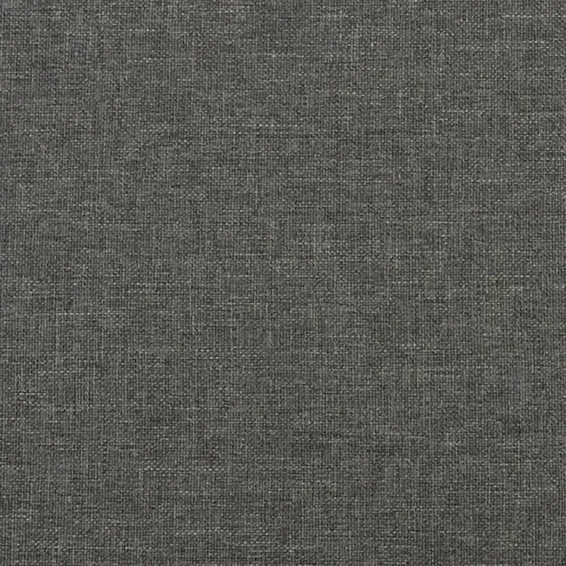 Sommier à lattes sur pieds cadre de lit 80x200 cm tissu gris foncé TDL0207108