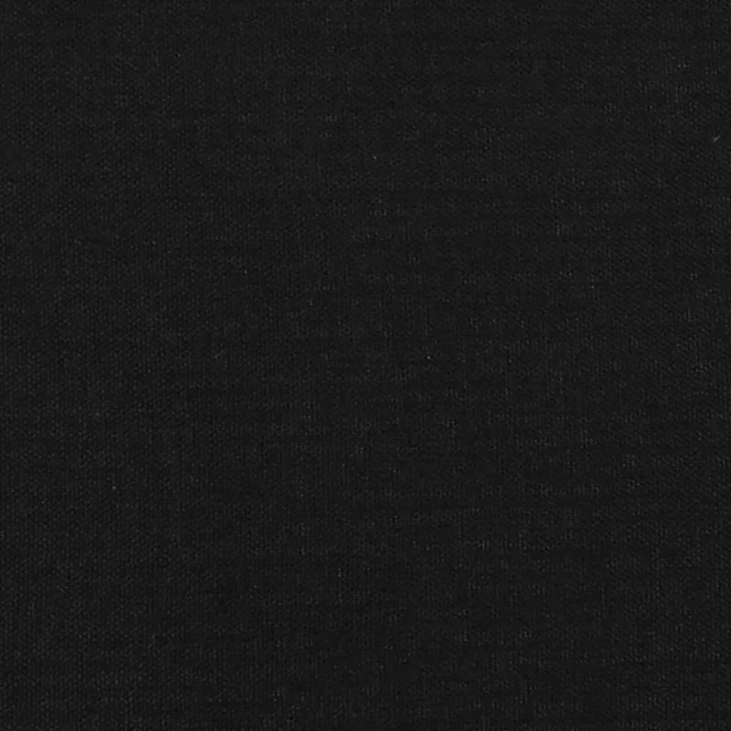 Sommier à lattes sur pieds cadre de lit 80x200 cm tissu noir TDL0206985
