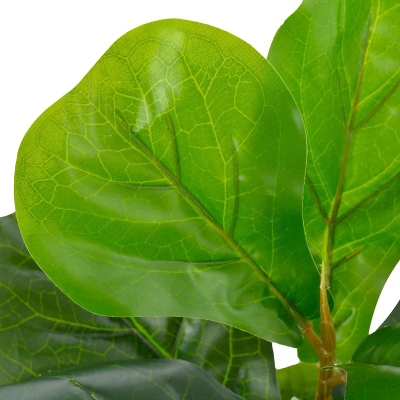 Plante artificielle avec pot feuilles de figuier vert 45 cm décoration intérieur DEC022016