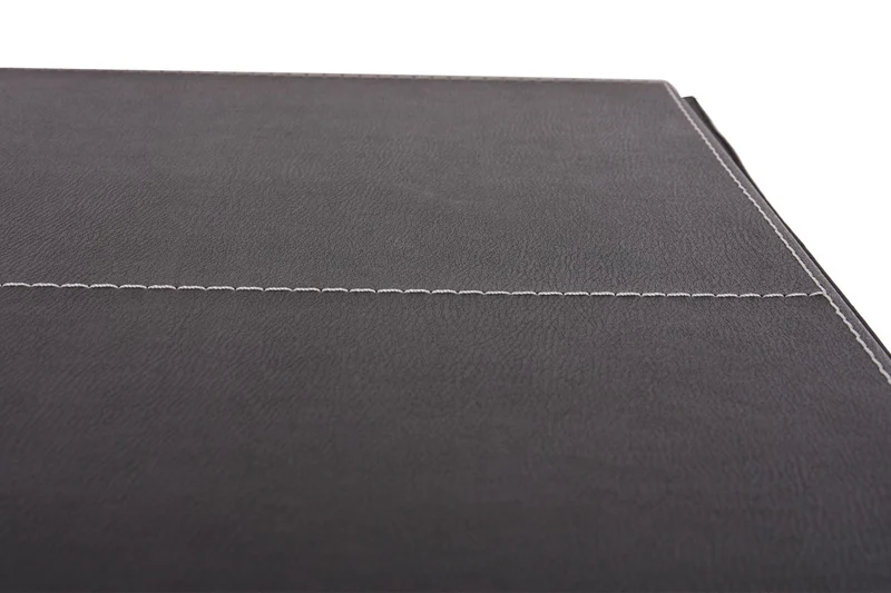 Table haute de bar bistrot avec repose-pied 110 cm noir TAB04002