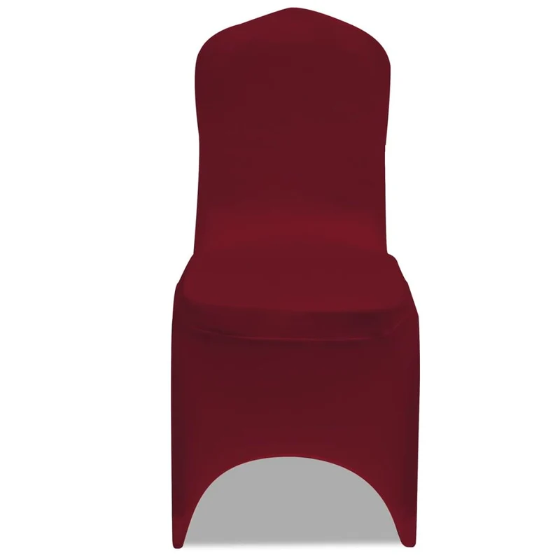 Housse de chaise extensible 100 pcs Bordeaux DEC022503