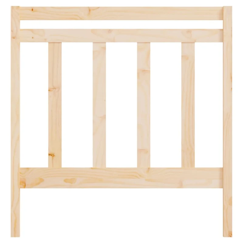 Tête de lit accessoire couchage chambre à coucher meuble 95 x 4 x 100 cm bois de pin massif TDL0205884