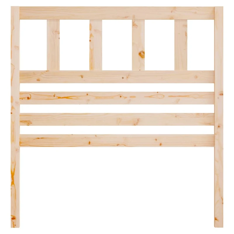 Tête de lit accessoire couchage chambre à coucher meuble 81 x 4 x 100 cm bois de pin massif TDL0205906