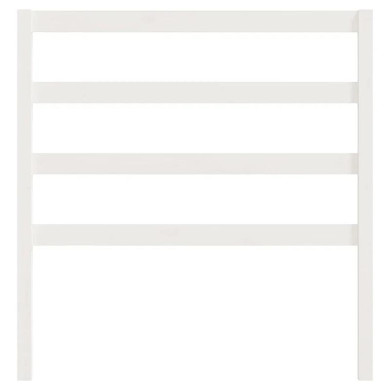 Tête de lit accessoire couchage chambre à coucher meuble 95 x 4 x 100 cm bois blanc TDL0203658