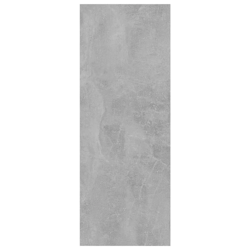Meuble d'entrée table console design élégant avec compartiments 78 x 30 x 80 cm bois d'ingénierie couleur gris béton DEC032016