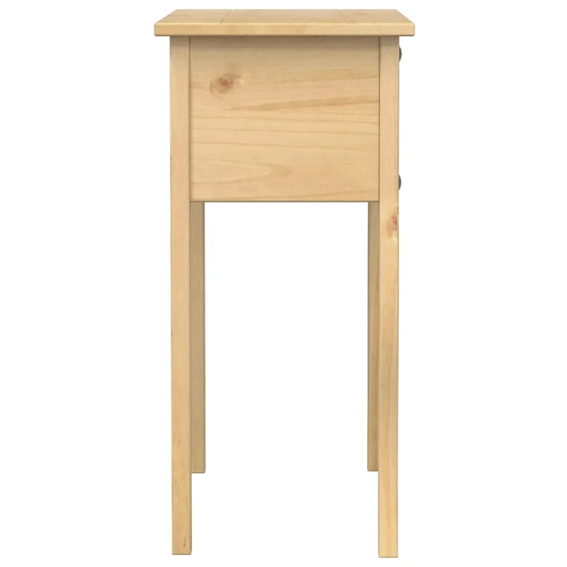 Meuble d'entrée table console design élégant avec tiroirs 73 x 35 x 73 cm bois de pin DEC031972