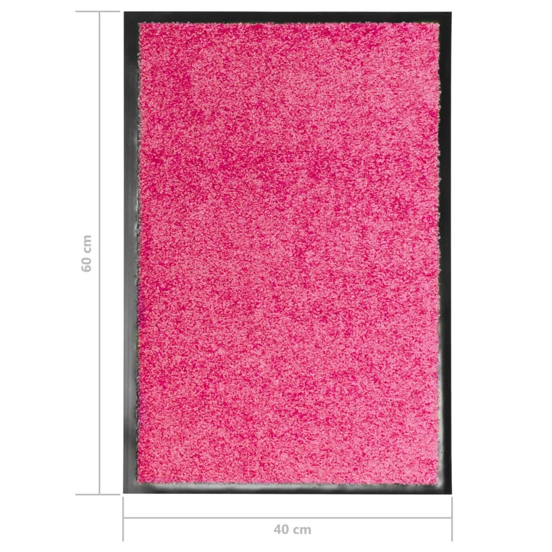 Paillasson lavable Rose 40x60 cm DEC023193