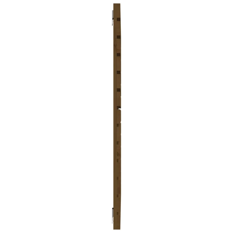 Tête de lit accessoire couchage chambre à coucher meuble murale 96 x 3 x 91,5 cm Bois massif marron clair TDL0202554