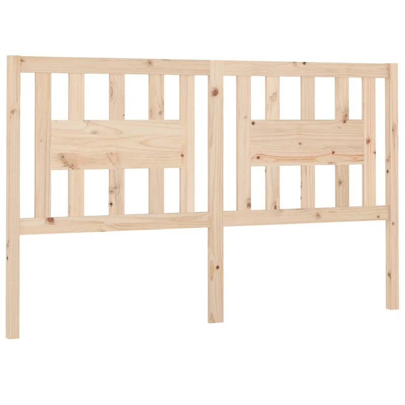 Tête de lit accessoire couchage chambre à coucher meuble 126 x 4 x 100 cm bois de pin massif TDL0206747