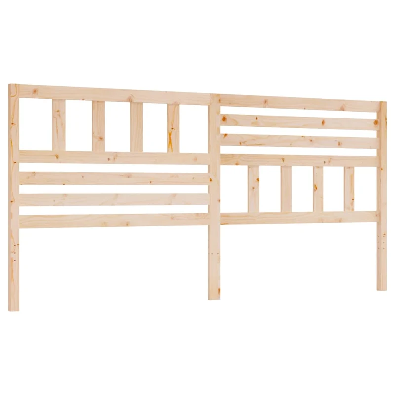 Tête de lit accessoire couchage chambre à coucher meuble 206 x 4 x 100 cm bois de pin massif TDL0206092