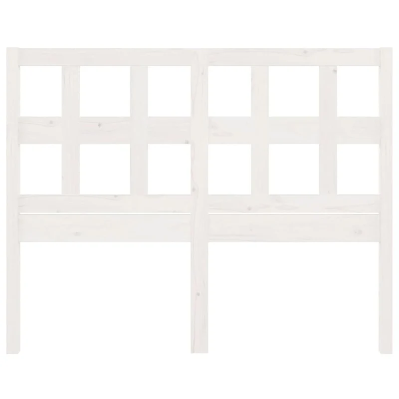 Tête de lit accessoire couchage chambre à coucher meuble 165,5 x 4 x 100 cm bois de pin blanc TDL0203799