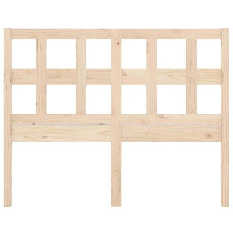 Tête de lit accessoire couchage chambre à coucher meuble 125,5 x 4 x 100 cm bois de pin massif TDL0206760