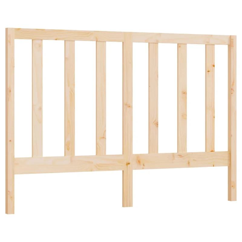 Tête de lit accessoire couchage chambre à coucher meuble 126 x 4 x 100 cm bois de pin massif TDL0206746