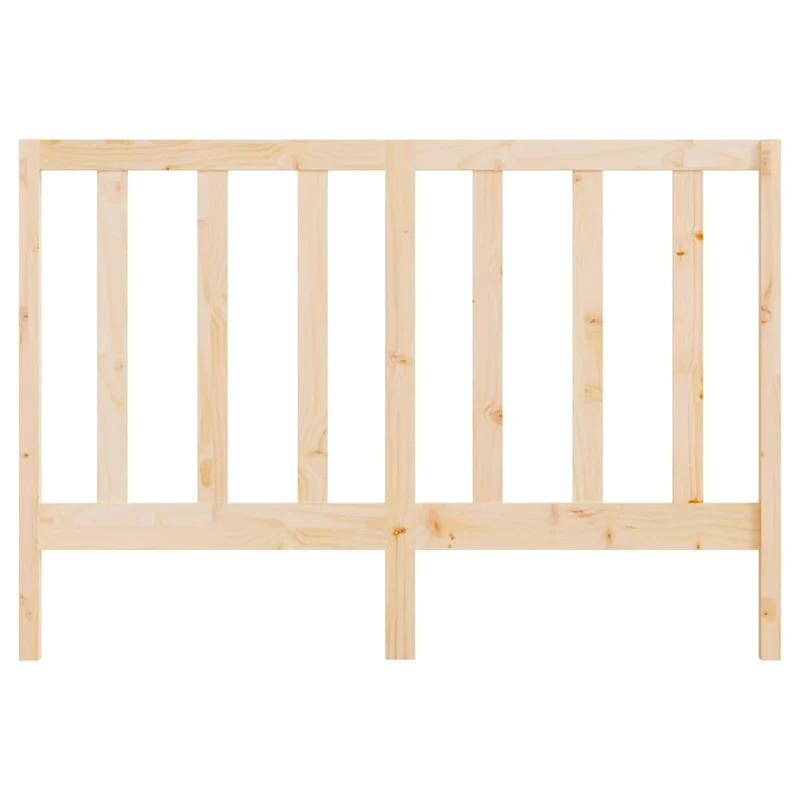 Tête de lit accessoire couchage chambre à coucher meuble 126 x 4 x 100 cm bois de pin massif TDL0206746