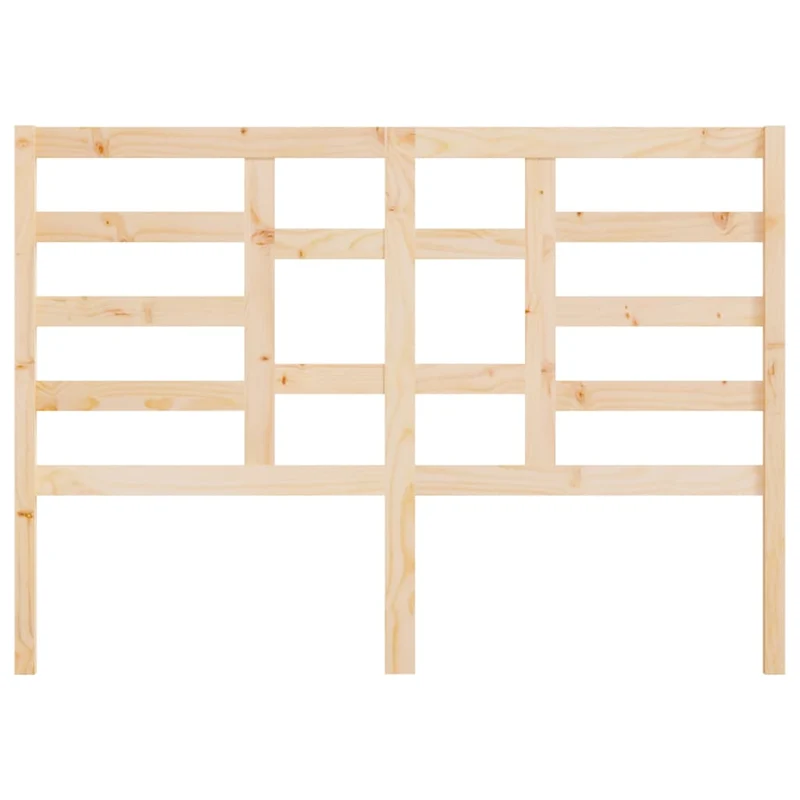 Tête de lit accessoire couchage chambre à coucher meuble 126 x 4 x 104 cm bois de pin massif TDL0206741