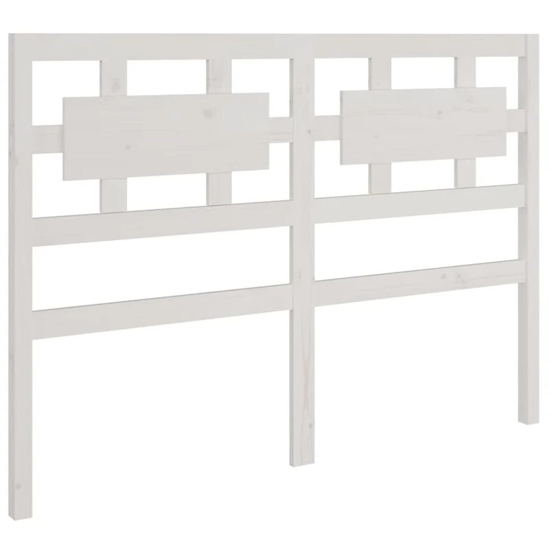 Tête de lit accessoire couchage chambre à coucher meuble 205,5 x 4 x 100 cm bois de pin blanc TDL0203734