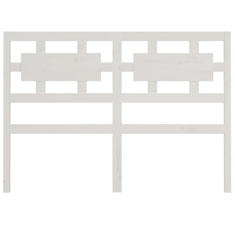 Tête de lit accessoire couchage chambre à coucher meuble 205,5 x 4 x 100 cm bois de pin blanc TDL0203734