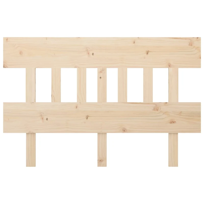 Tête de lit accessoire couchage chambre à coucher meuble 143,5 x 3 x 81 cm bois de pin massif TDL0206713
