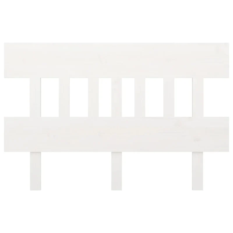 Tête de lit accessoire couchage chambre à coucher meuble 163,5 x 3 x 81 cm bois de pin blanc TDL0203811