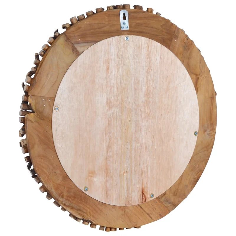 Miroir mural 60 cm Teck Rond DEC022825