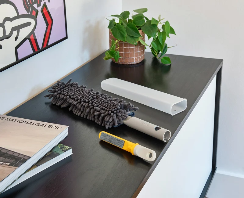 Plumeau Multi-surfaces avec Étui 3-en-1 CleanTech™
