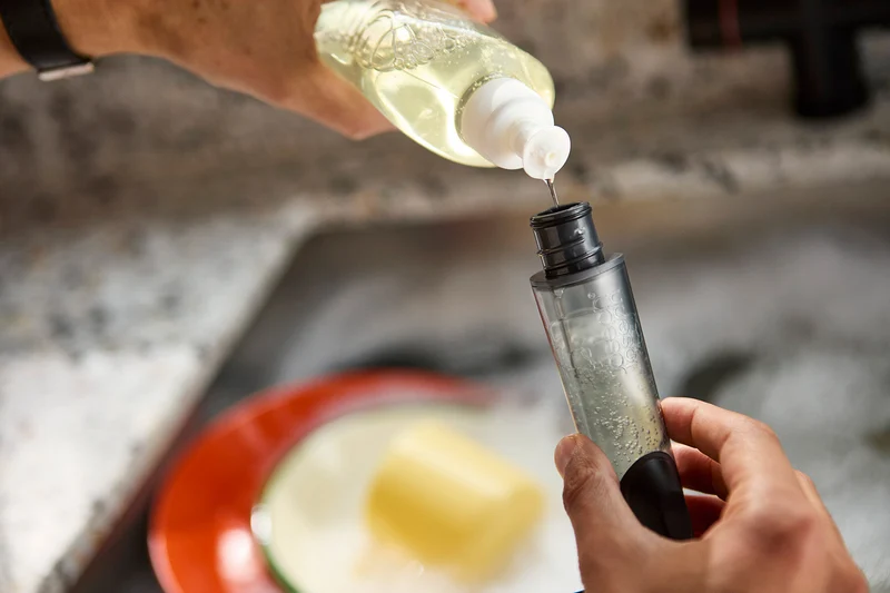 Brosse à Vaisselle & Distributeur de Savon SinkTech™
