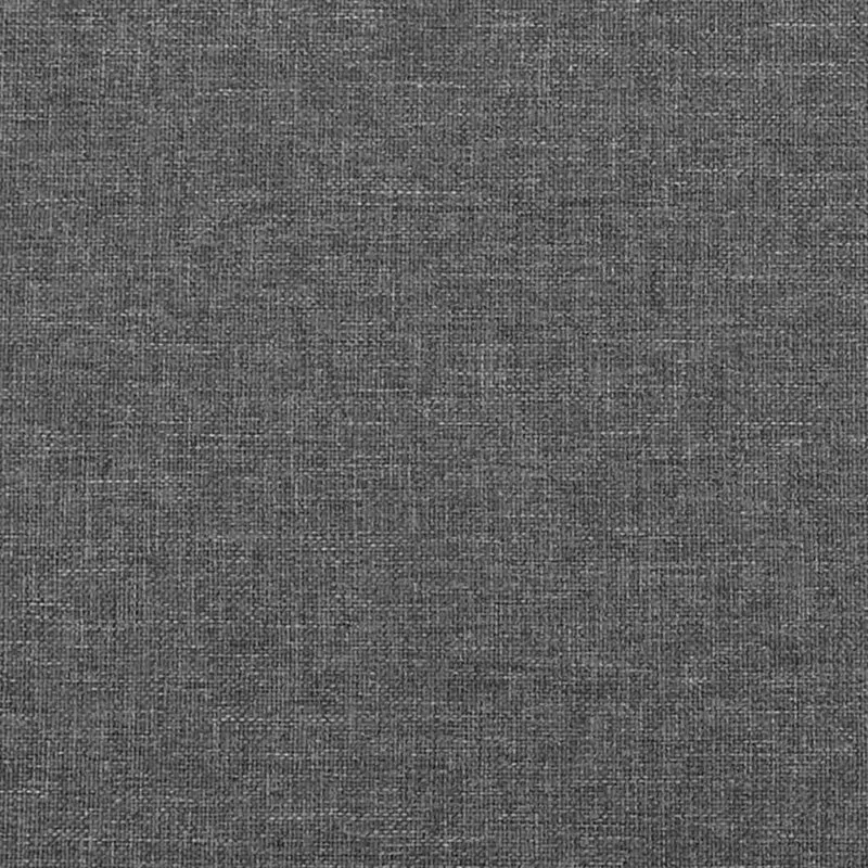 Tête de lit accessoire couchage chambre à coucher meuble 90 x 5 x 78/88 cm tissu gris foncé TDL0203165