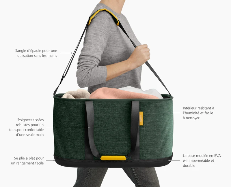 Panier à Linge Pour Usage Extérieur Vert Hold-All™
