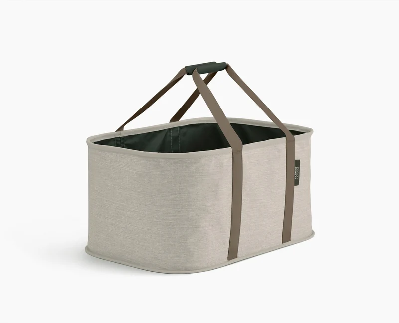 Panier à Linge Pliable 35L Écru Hold-All™