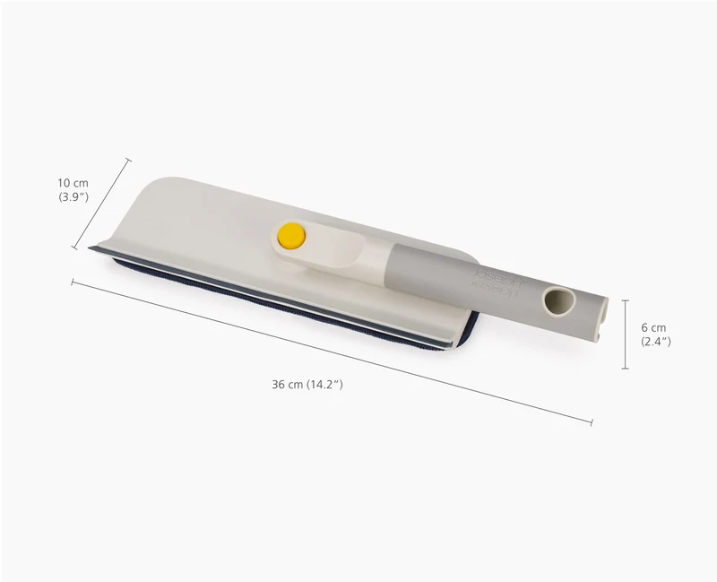 Outil de Nettoyage de Vitres 2-en-1 avec Manche Télescopique CleanTech™