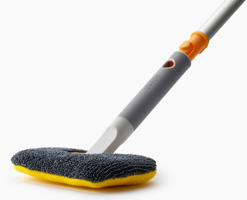 Outil de Nettoyage Multifonction 2-en-1 avec Manche Télescopique CleanTech™