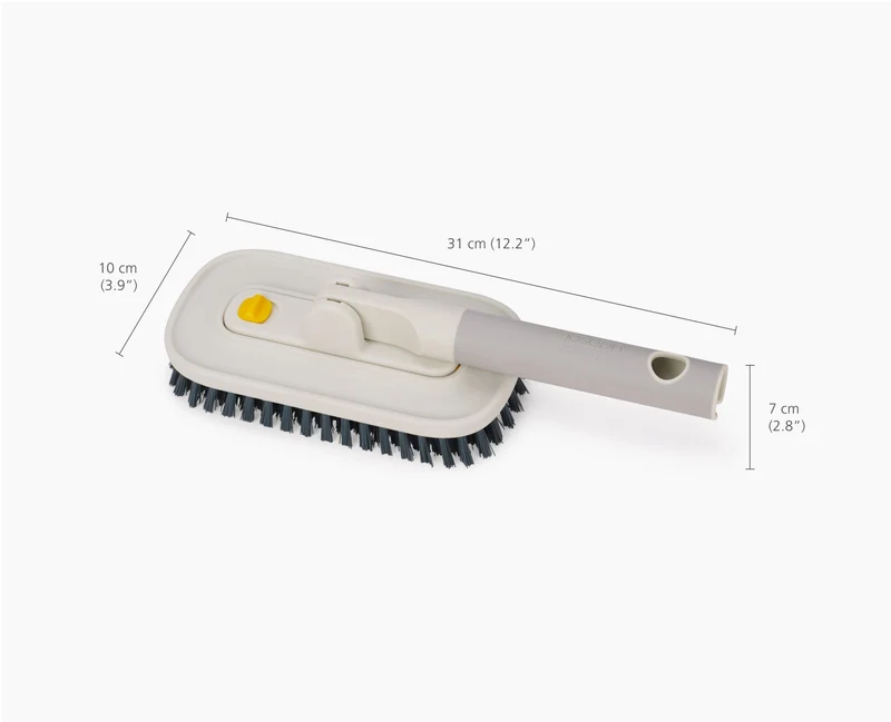 Outil de Nettoyage de Carrelage 2-en-1 avec Manche Télescopique CleanTech™