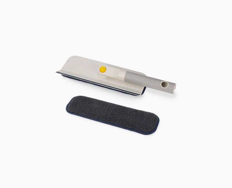 Outil de Nettoyage de Vitres 2-en-1 avec Tampon de Rechange CleanTech™