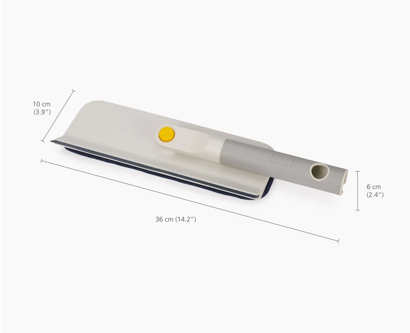 Outil de Nettoyage de Vitres 2-en-1 avec Tampon de Rechange CleanTech™