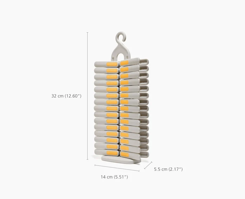 30 Pinces à Linge et Rangement Pegstore™