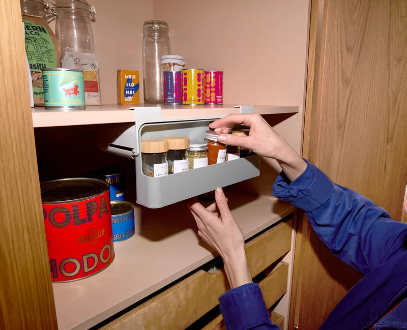 Range-Épices Sous Étagère Recyclé Cupboardstore™
