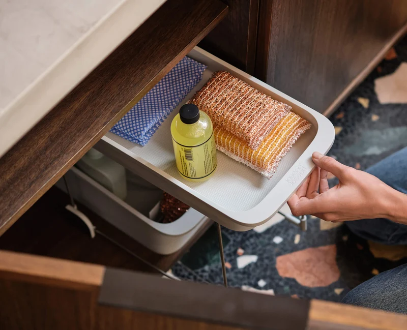 Organisateur de Rangement 2-Niveaux à Accès Facile Cupboardstore™