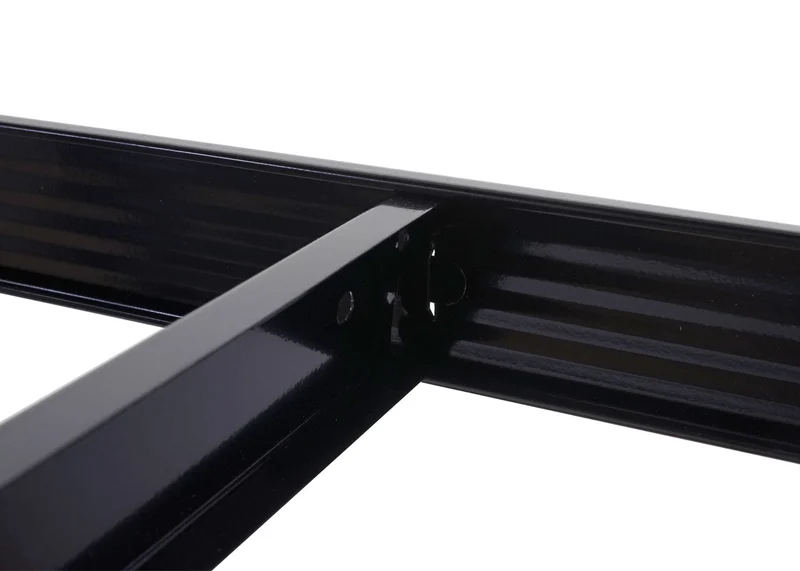 Rayonnage métallique noir étagère renforcée 875 kg 5 niveaux 200x100x60 cm 04_0008689