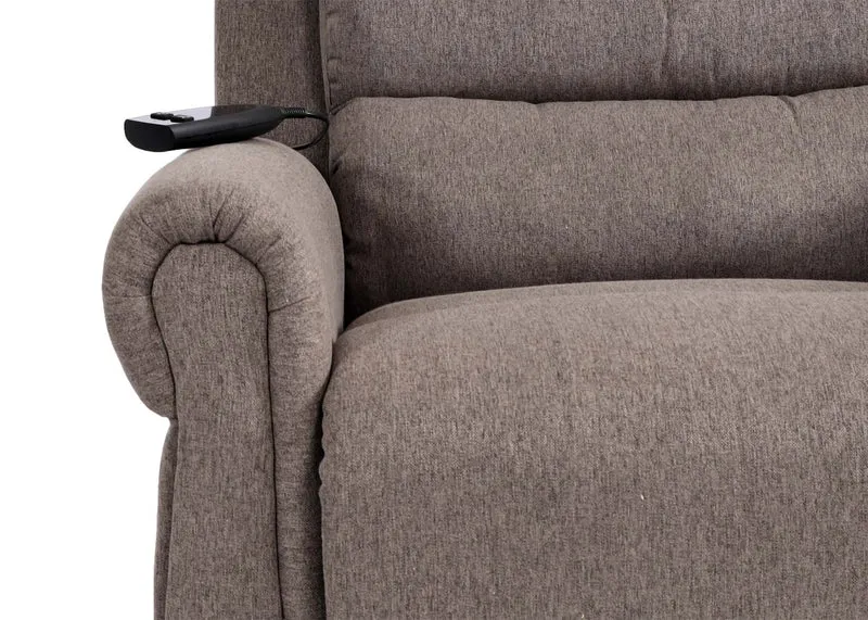 Fauteuil relax Fonction de relaxation avec inclinaison aide au lever massage fonction chauffante tissu gris foncé 04_0006893