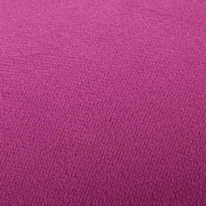 Tabouret assise en velours violet et plaque métallique doré DEC026378