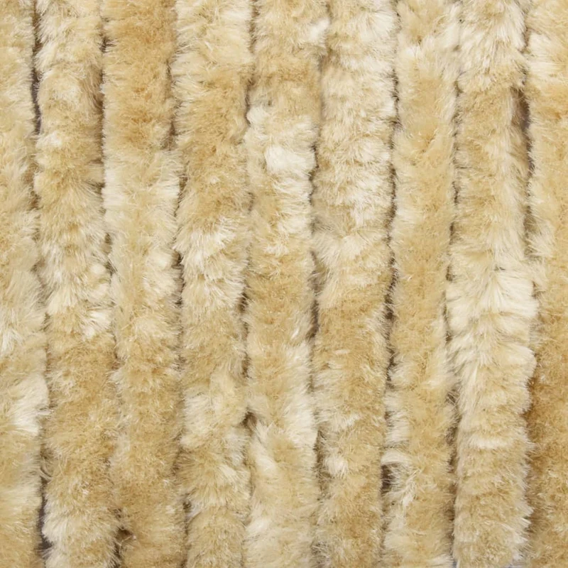 Rideau contre insectes moustiquaire Beige 100x220 cm Chenille DEC022186