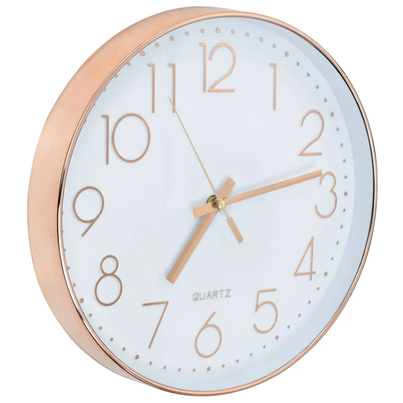 Horloge murale 30 cm Or rosé DEC022264