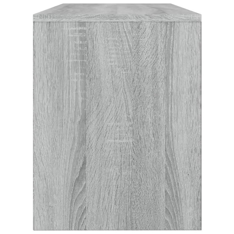 Tabouret de coiffeuse couleur sonoma gris 70 x 35 x 45 cm bois d'ingénierie gris DEC024981
