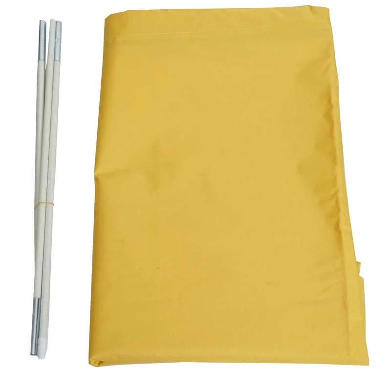 Housse de protection pour parasol jusqu'à 5m housse avec zip jaune 04_0007045