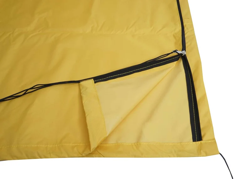 Housse de protection pour parasol jusqu'à 5m housse avec zip jaune 04_0007045