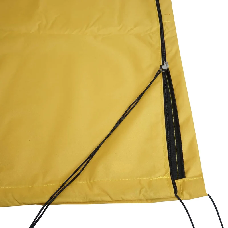 Housse de protection pour parasol jusqu'à 5m housse avec zip jaune 04_0007045